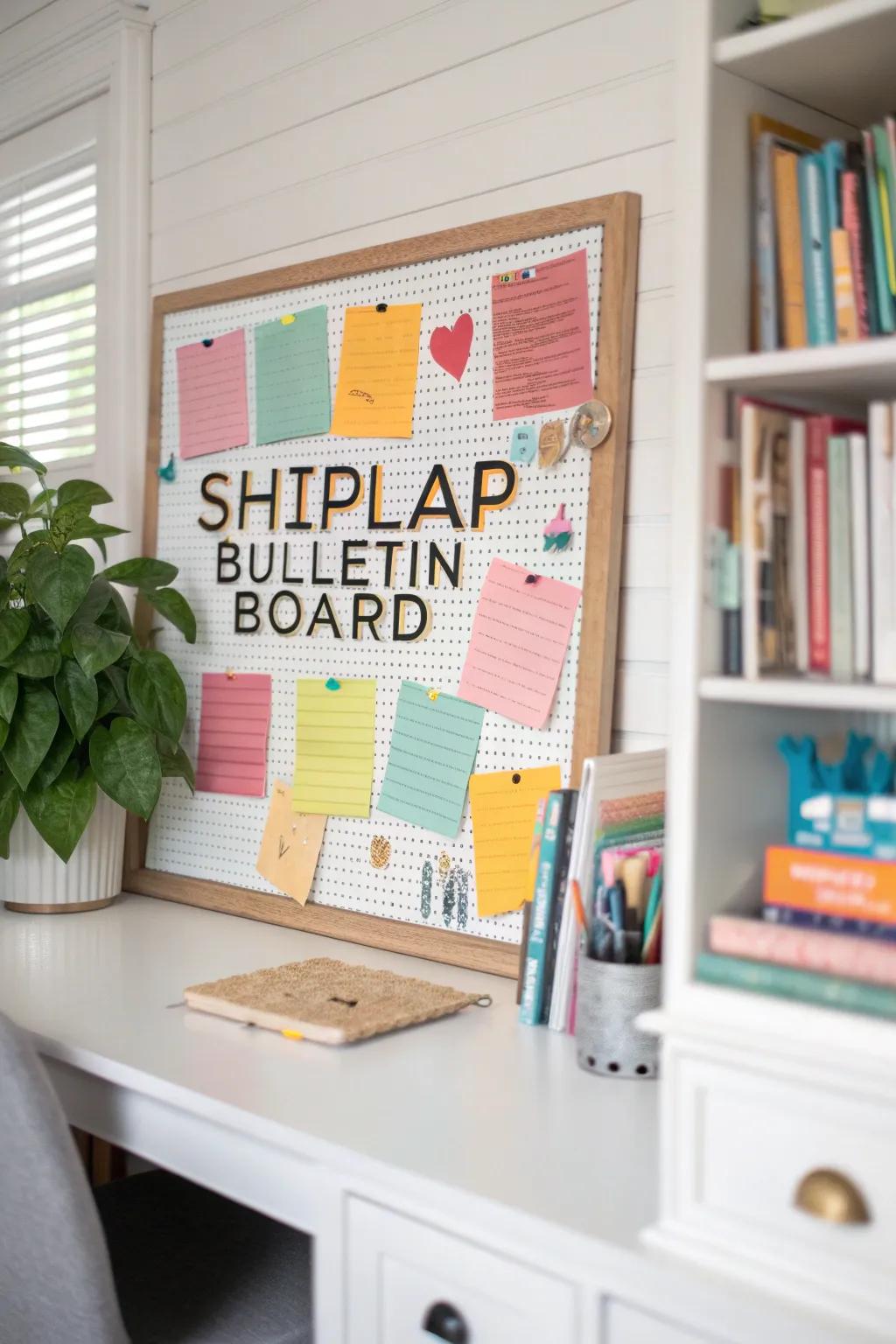 Begin your day inspired with this uplifting message board.