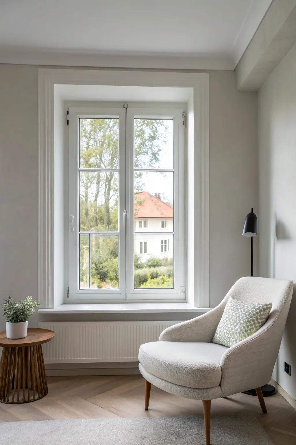 Subtle trims deliver a sleek and contemporary charm.