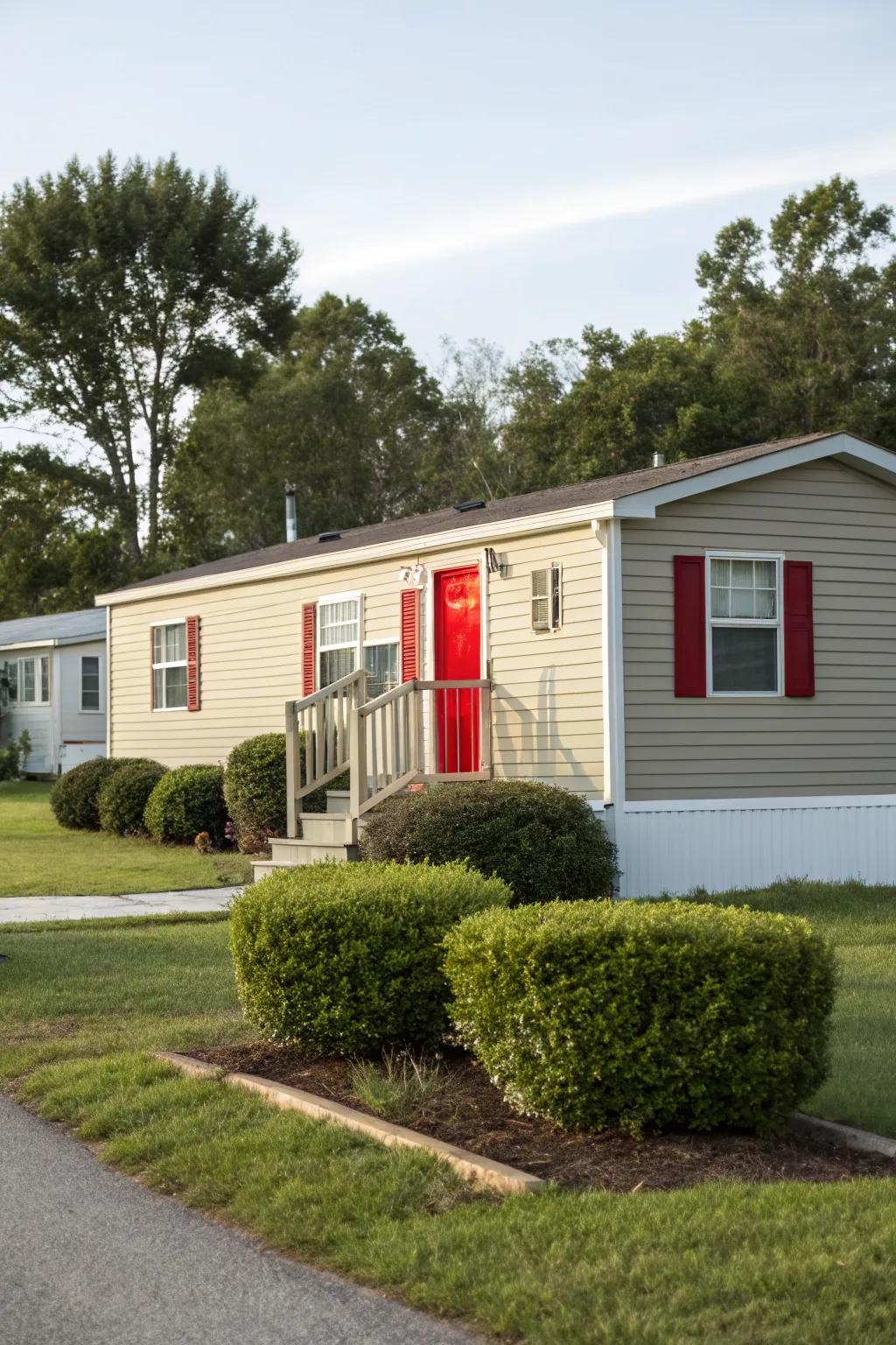 Striking details ensure your mobile home distinguishes itself with character and allure.