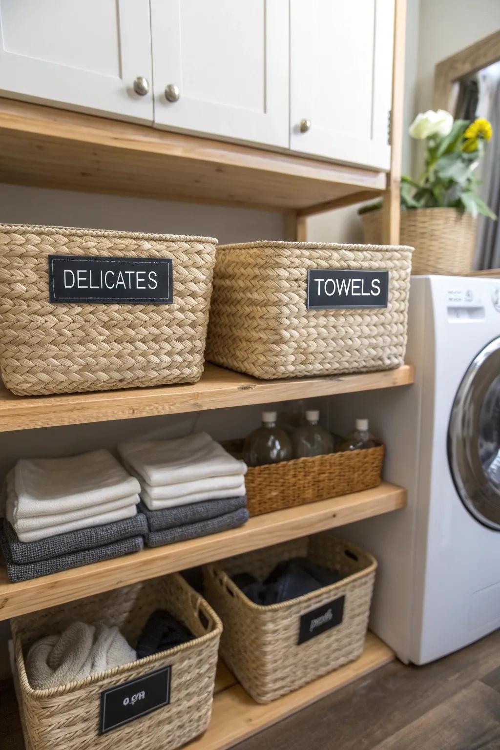 Vessels keep your laundry necessities neatly and elegantly stored.