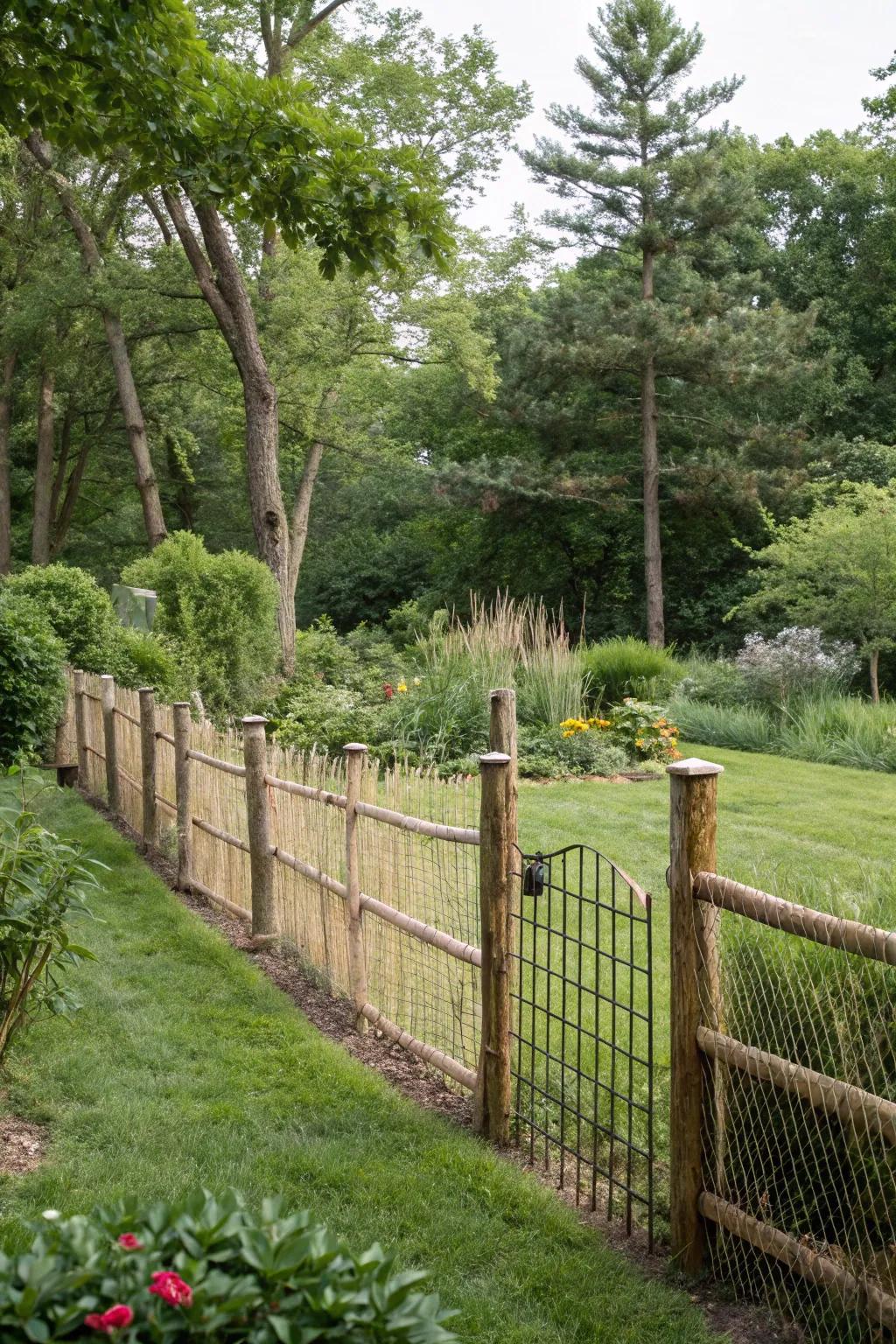 Effortless boundary solutions provide a straightforward method to add privacy without lasting alterations.
