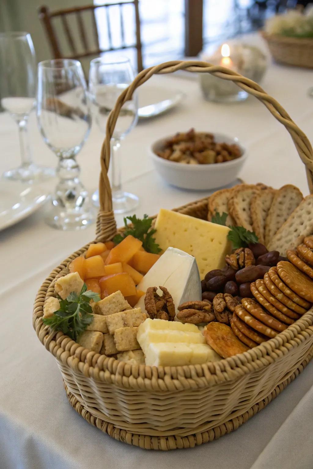 A selection of premium snacks suitable for any event.