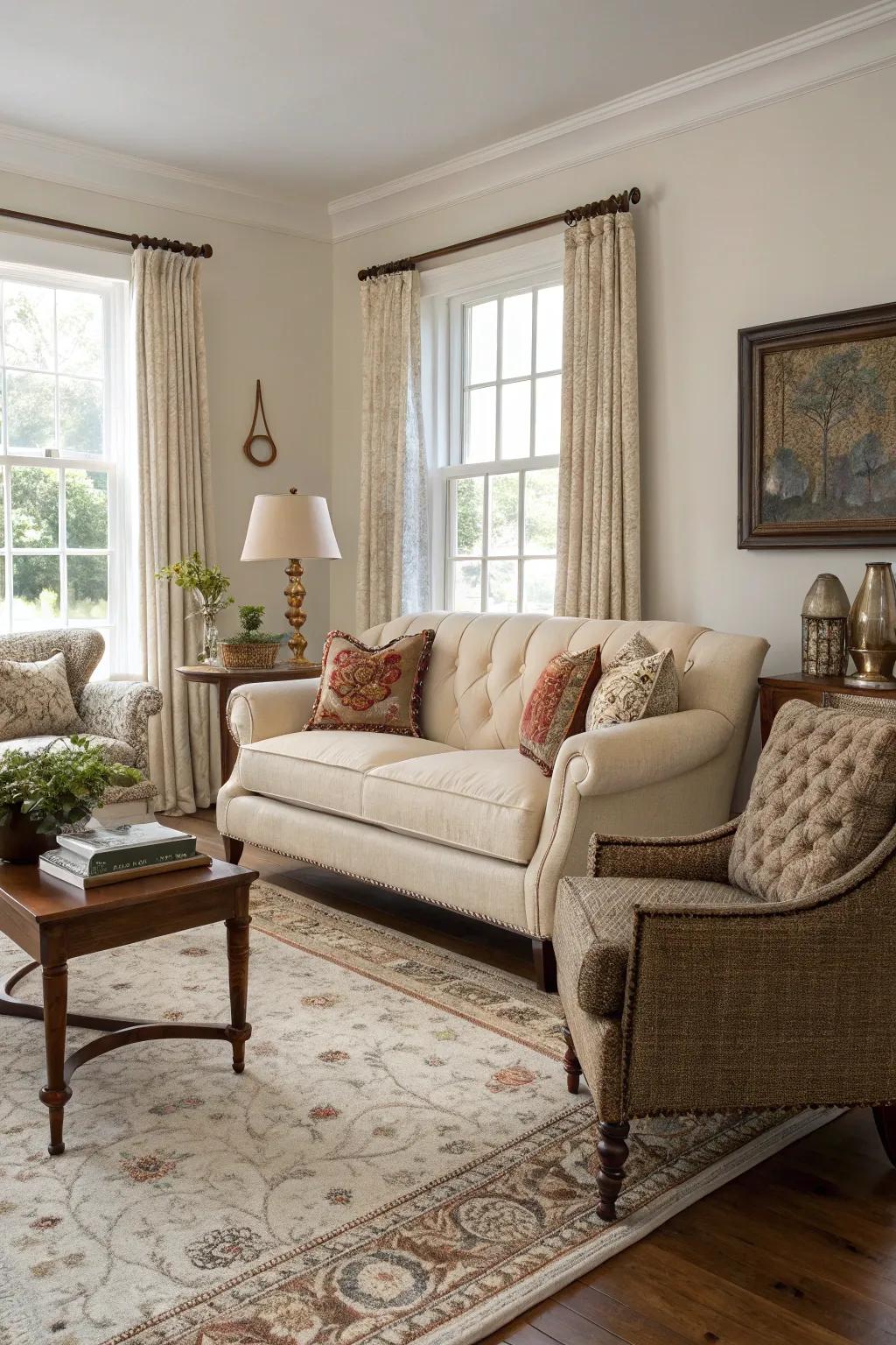A seamless fusion of classic and modern designs.