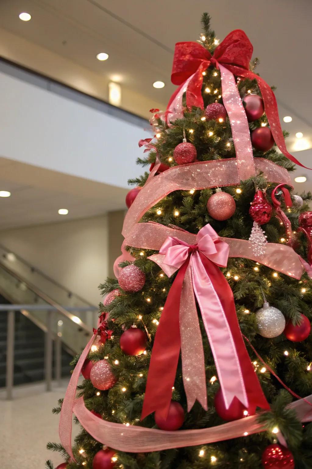 Sumptuous ribbons bring an element of sophistication and romance to your tree.