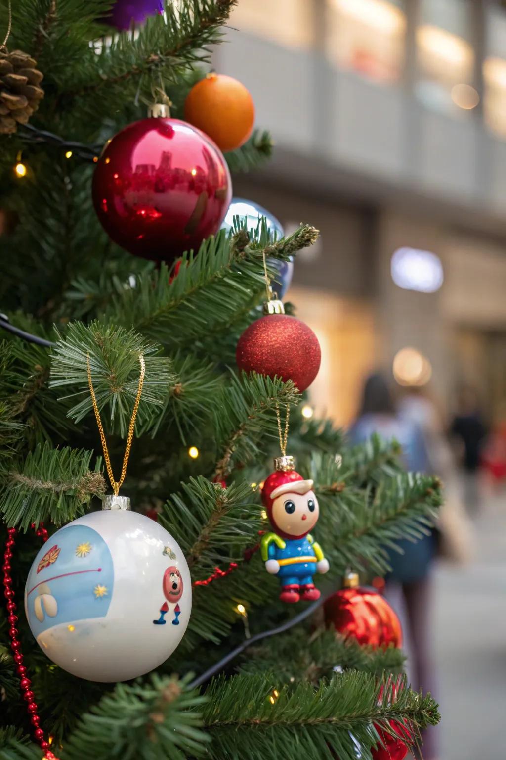 Unique ornaments that bring a whimsical feel to your tree