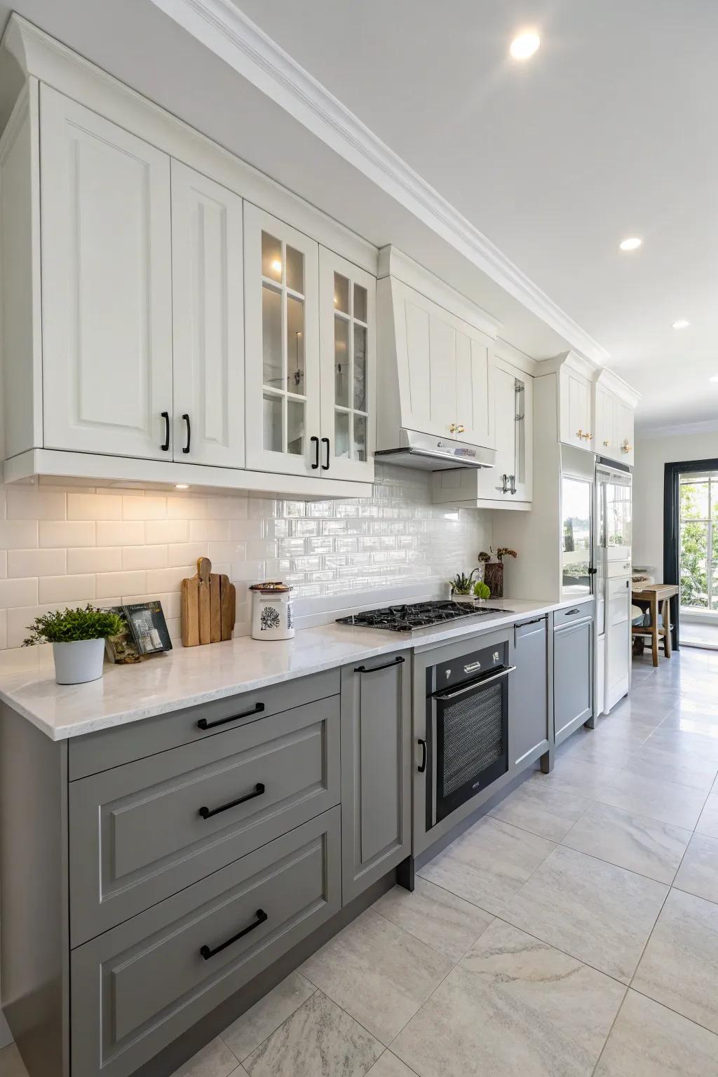 The ideal equilibrium achieved with opposing storage tints.