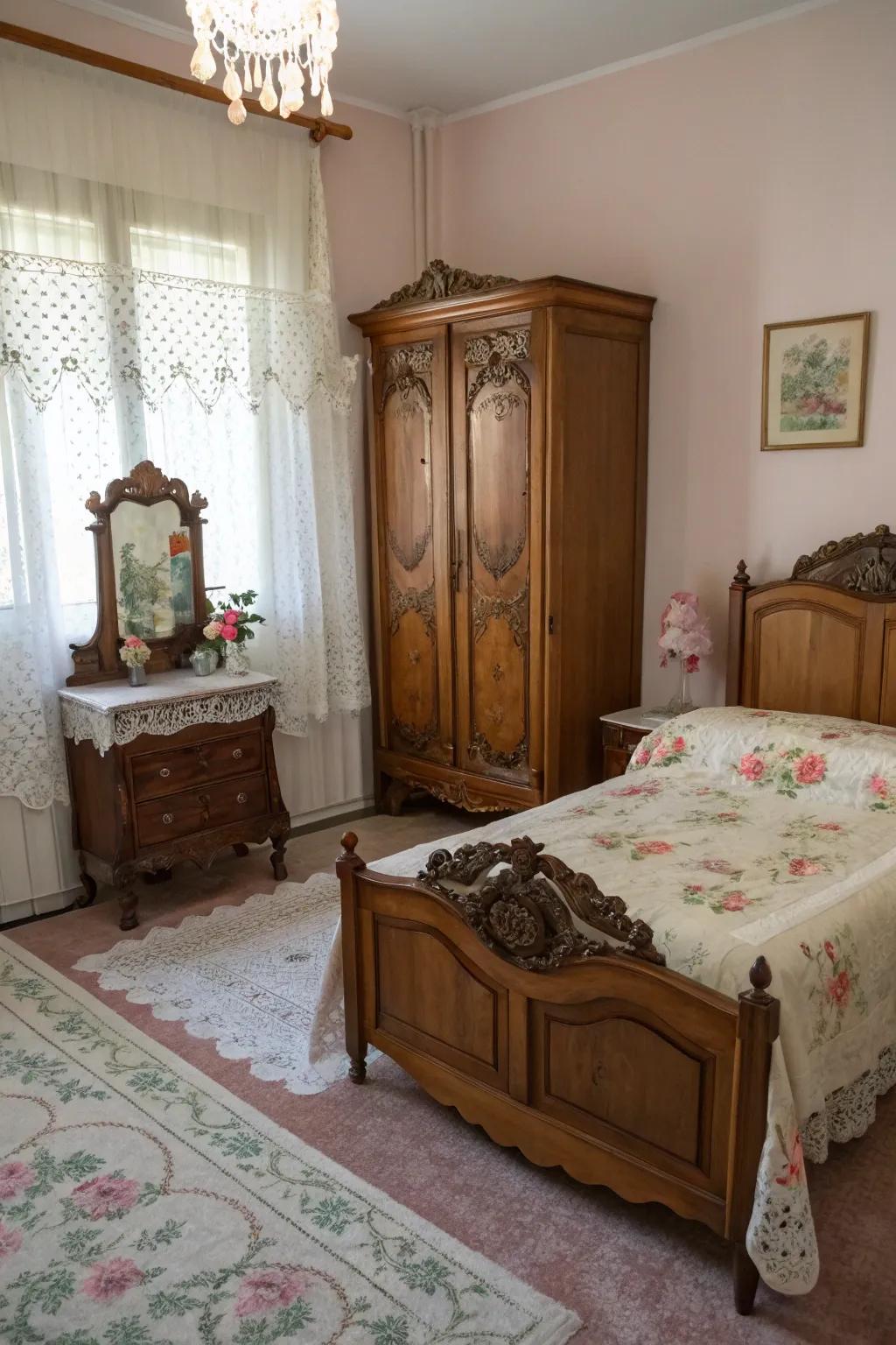 Retro styled ornaments add charm and nostalgia to your space.