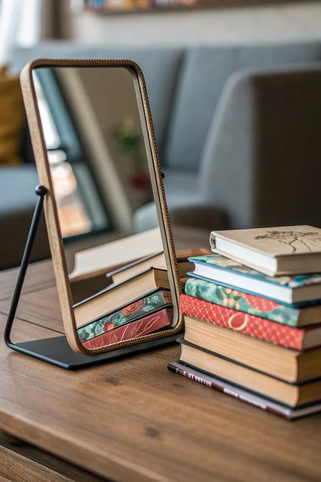 Mirrors augment both illumination and expanse, contributing to the overall dimensional attributes of your design aesthetic.