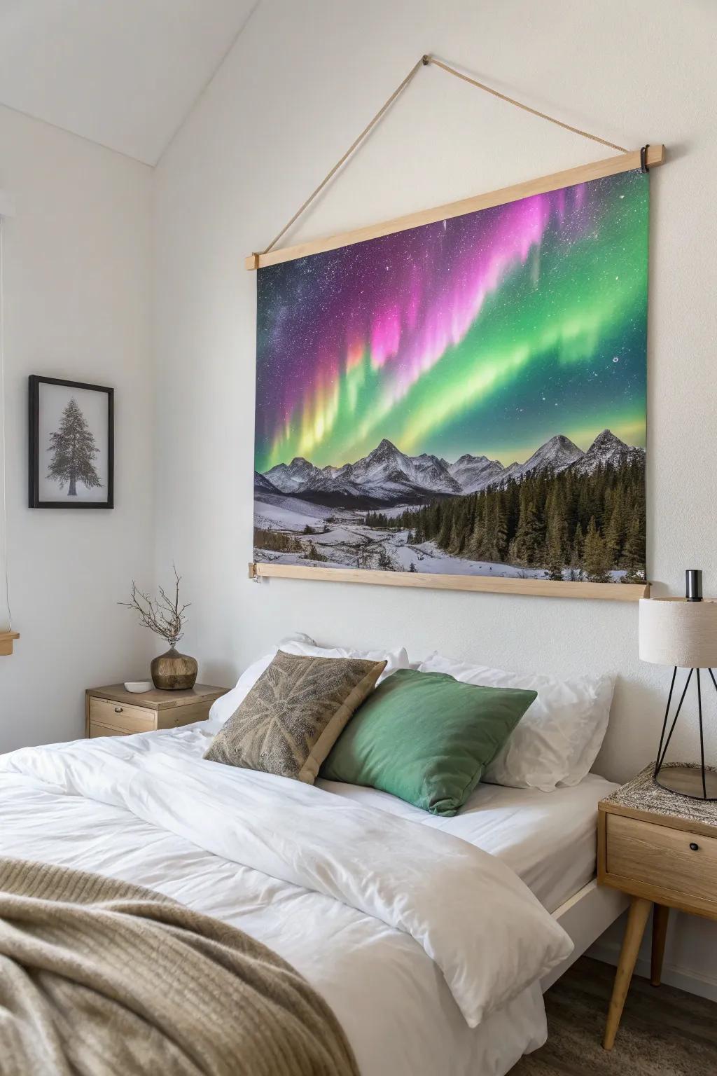 Celestial Lights paintings infuse your space with vibrancy and mystique.