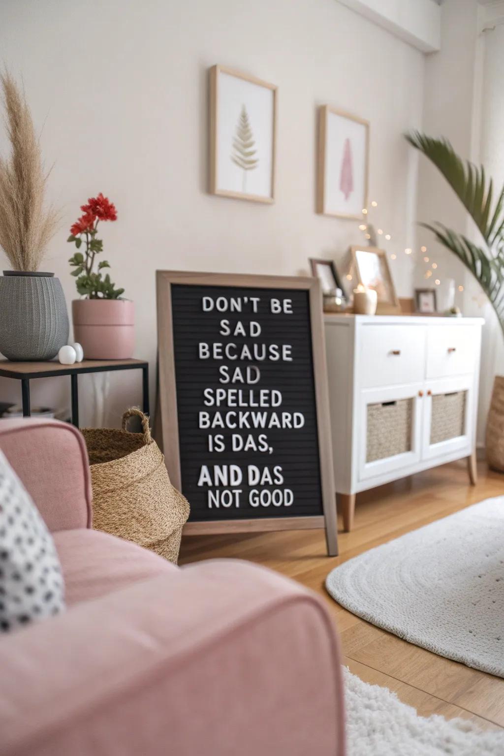 A smart way to keep your spirits high at home.