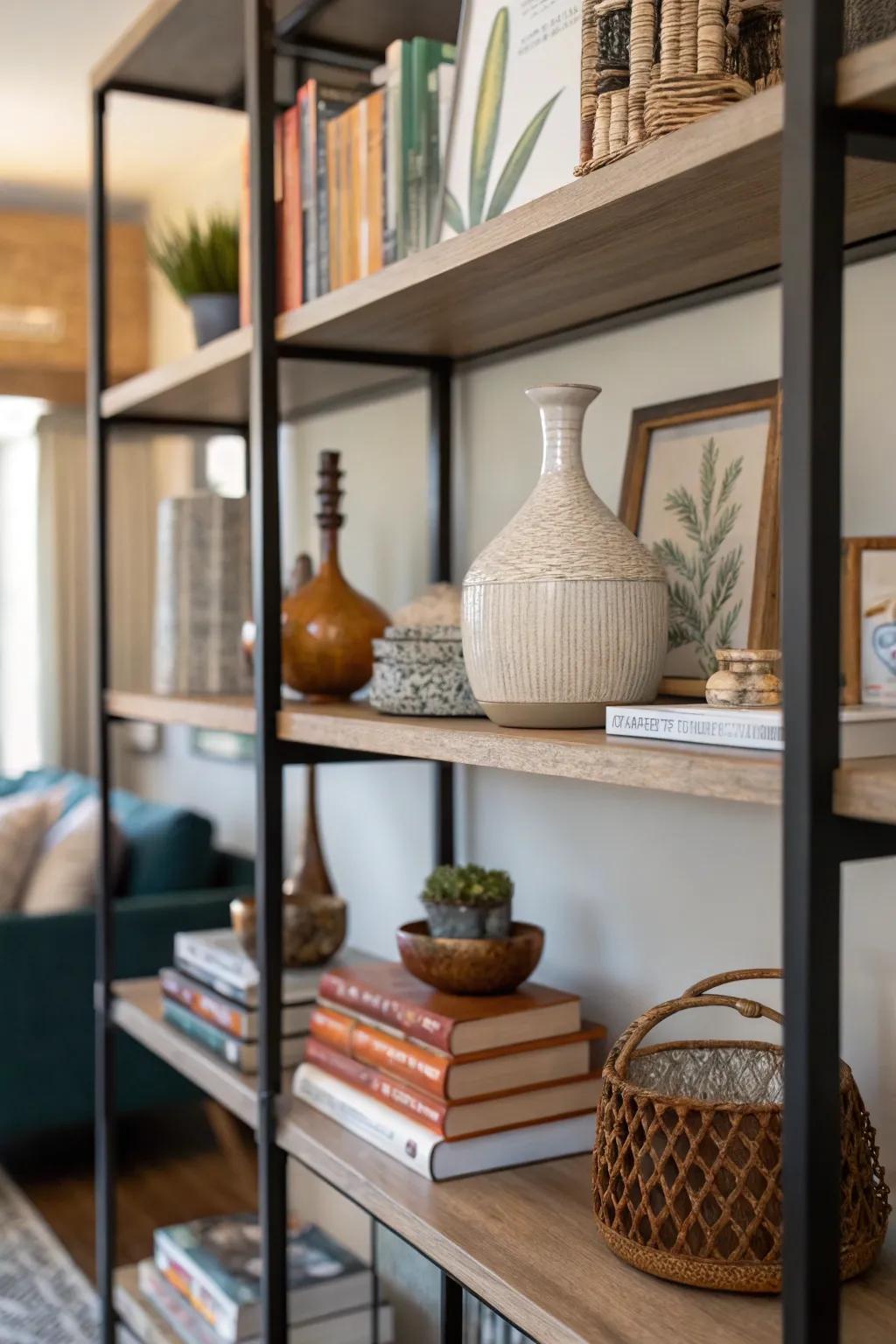 Asymmetry introduces dynamism and visual intrigue.