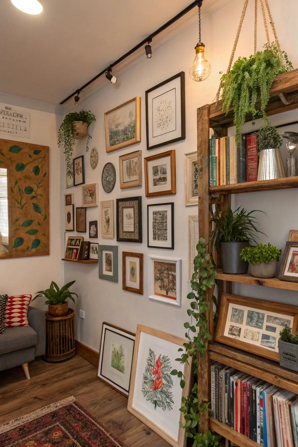 Showcase your distinct style through an eclectic integration of panelings.