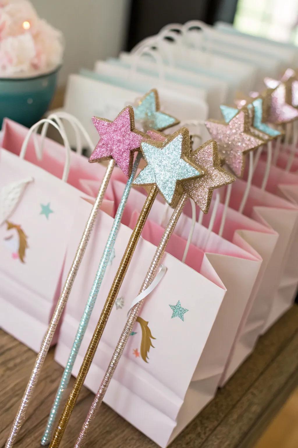 Glistening magic scepters for a hint of equine sorcery.