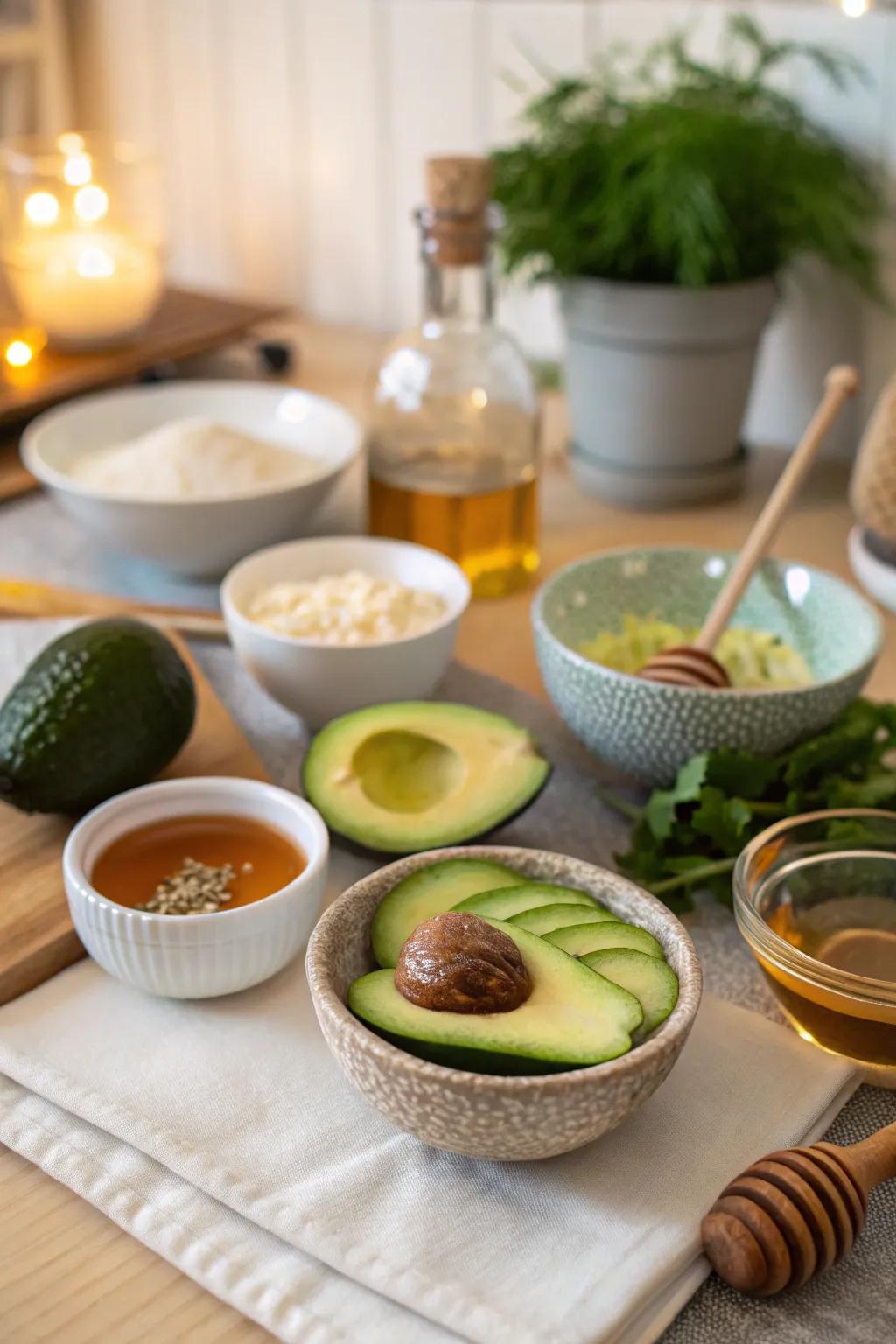 Creating your own face mask with natural ingredients provides a unique, personal touch to your spa experience.