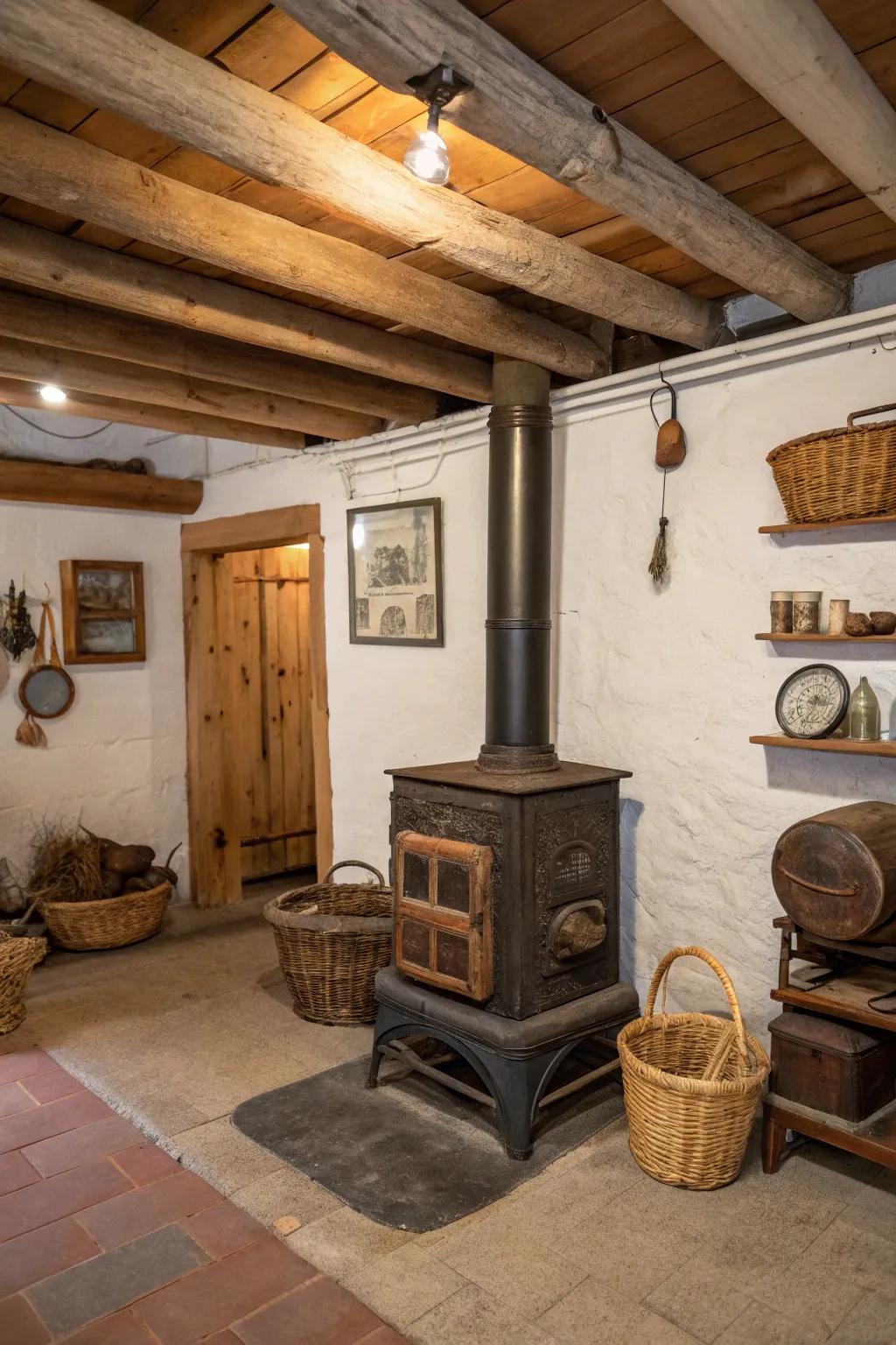 Wood-burning heaters evoke a feeling of nostalgia.