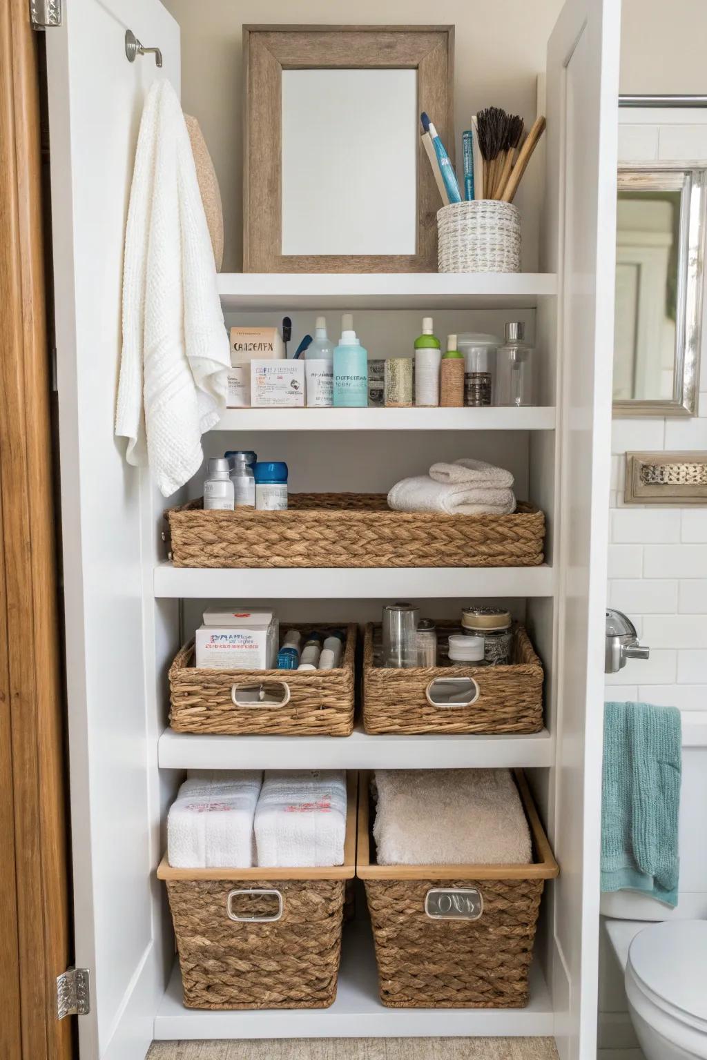 Streamlined organizing transforms disorder into tranquility.