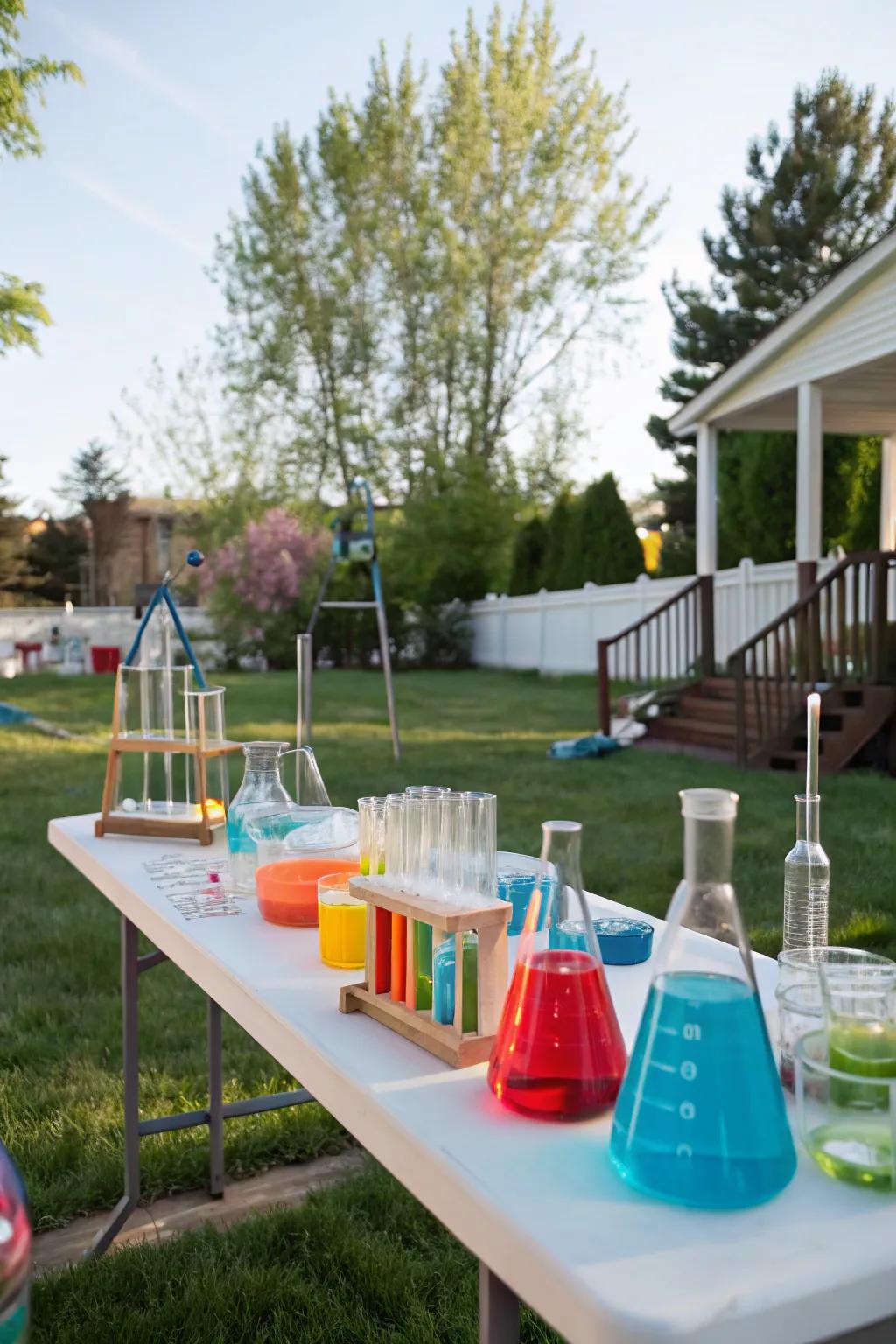 An enthralling science area designed to spark curiosity.