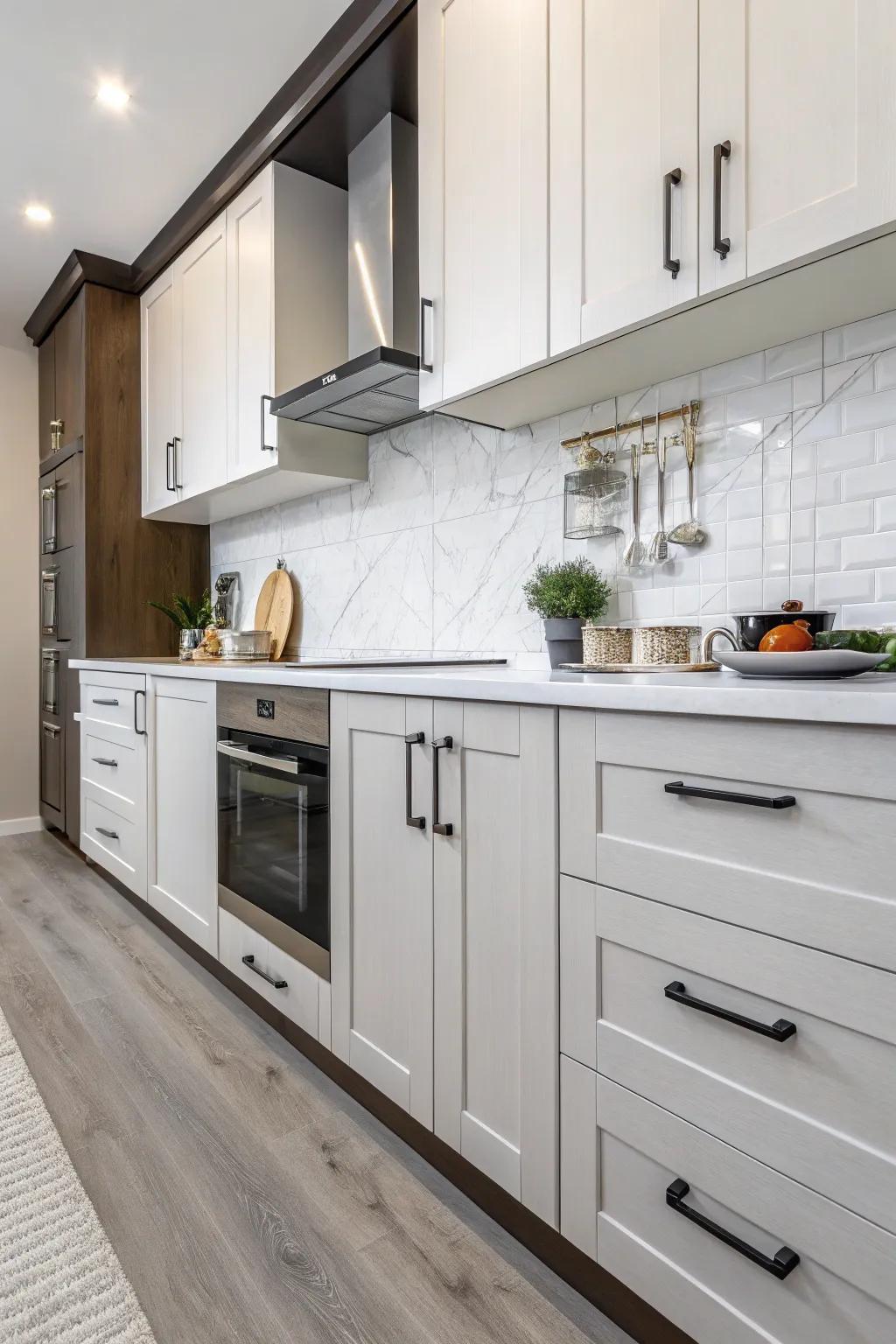 Refacing cabinets gives a fresh look without the expense.