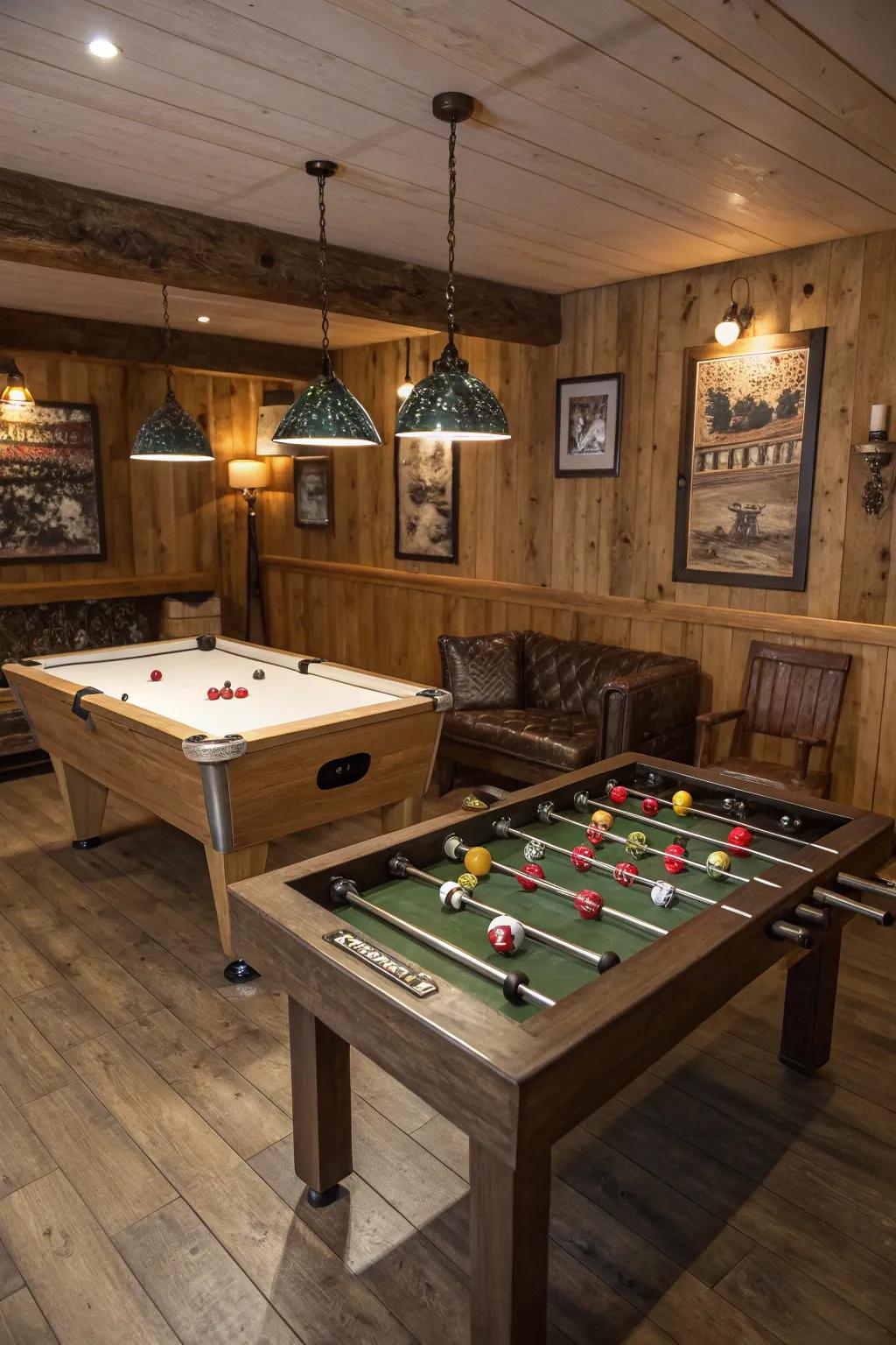 Gaming tables function as both entertainment and social hubs.