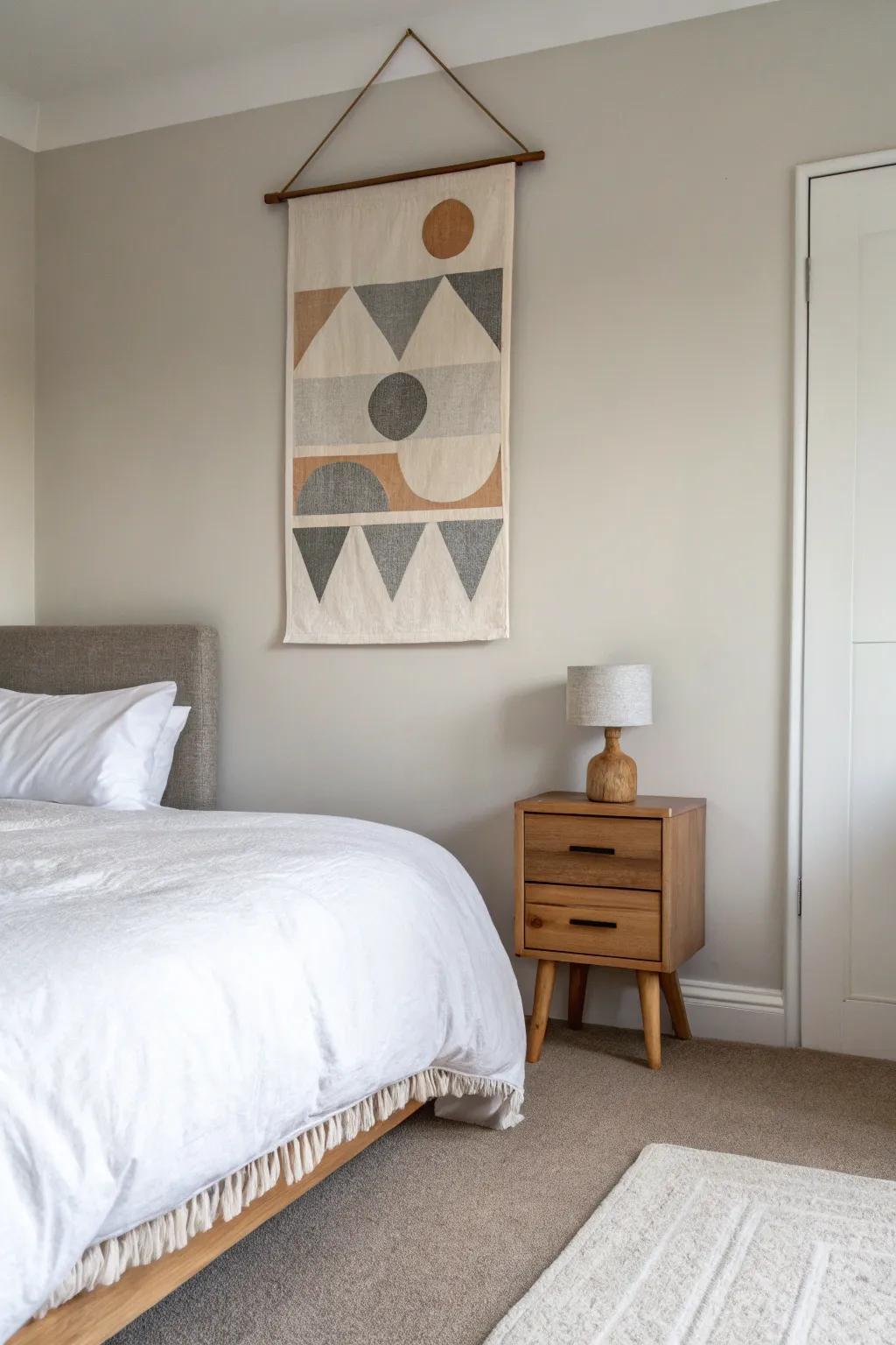 Appreciate simplicity with a modern minimalist piece.