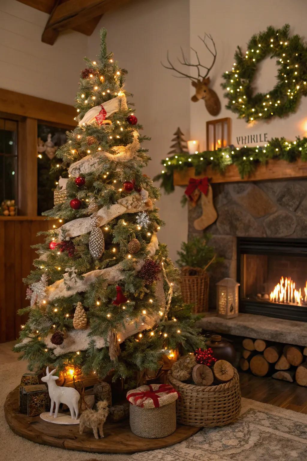 Bring the magic of the woods inside with a charmed tree.