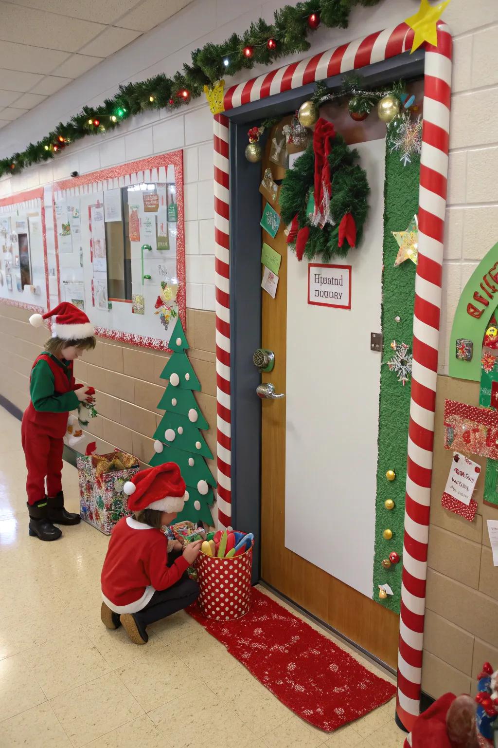 Little Helpers Hard at Work in Santa's Studio!