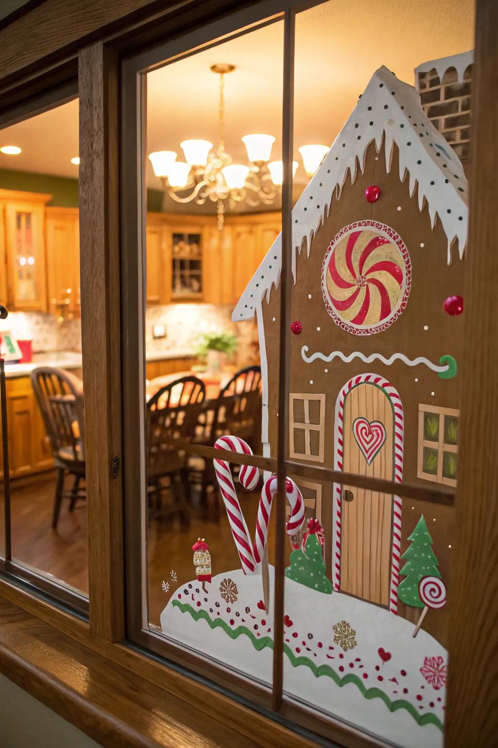 Improve your festive decorations through spice cake and sugar canes.