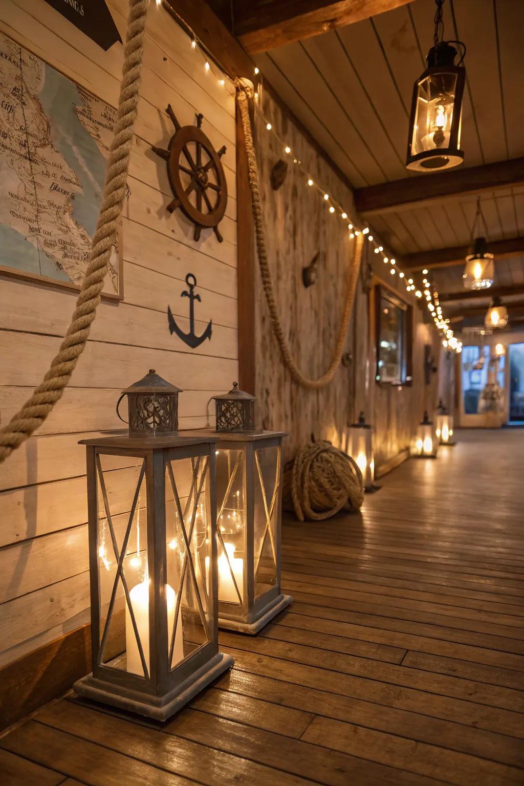 Gentle illumination that embodies the spirit of the ocean.