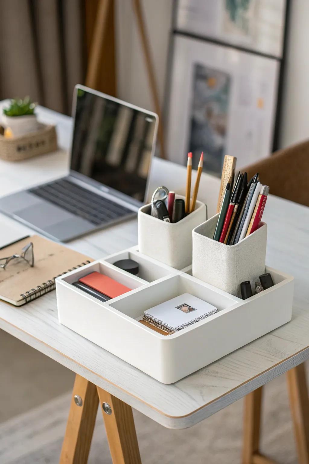 Space-conscious models providing impressive organization.
