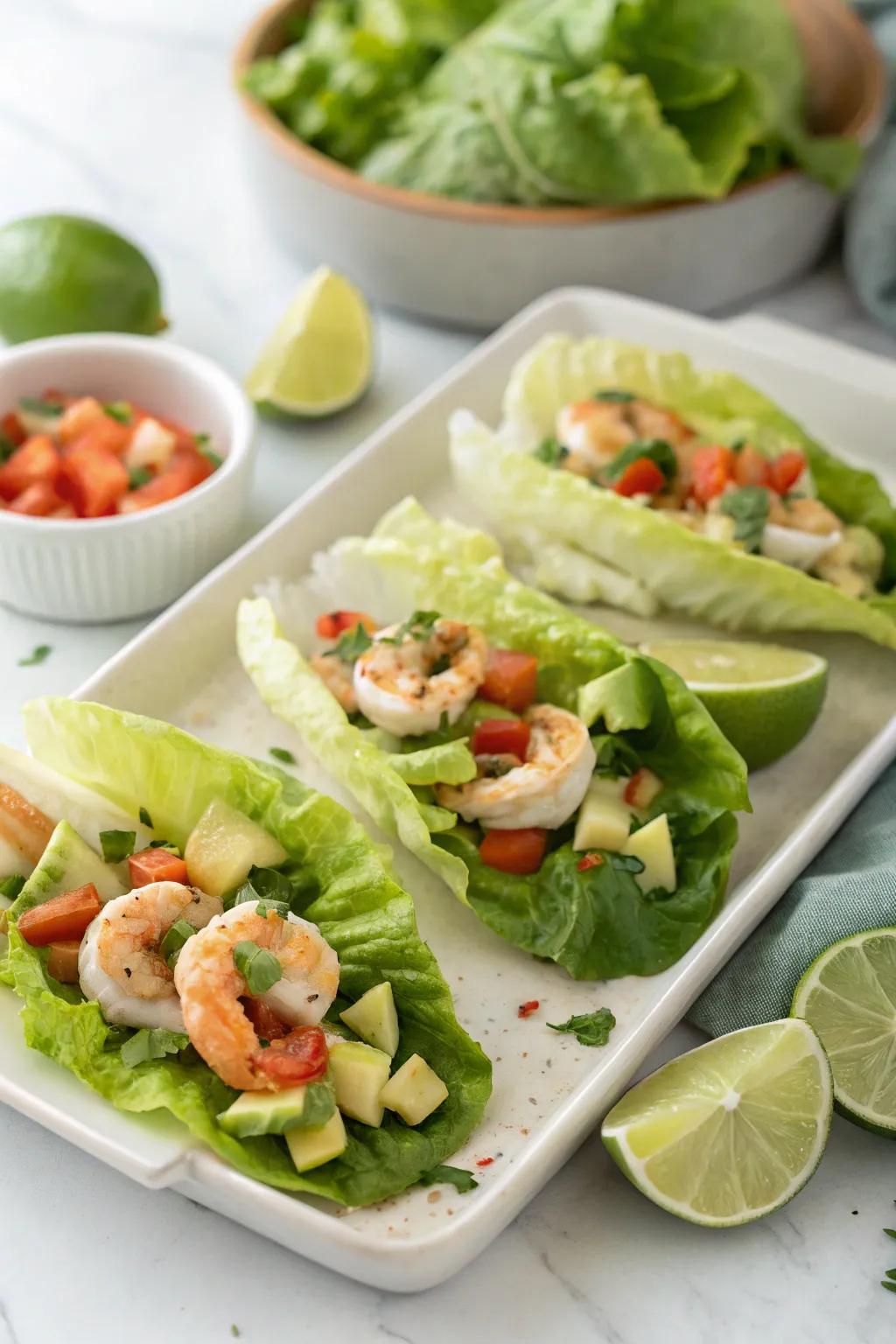 Light and refreshing, these prawn and avocado wraps are perfect for summer.