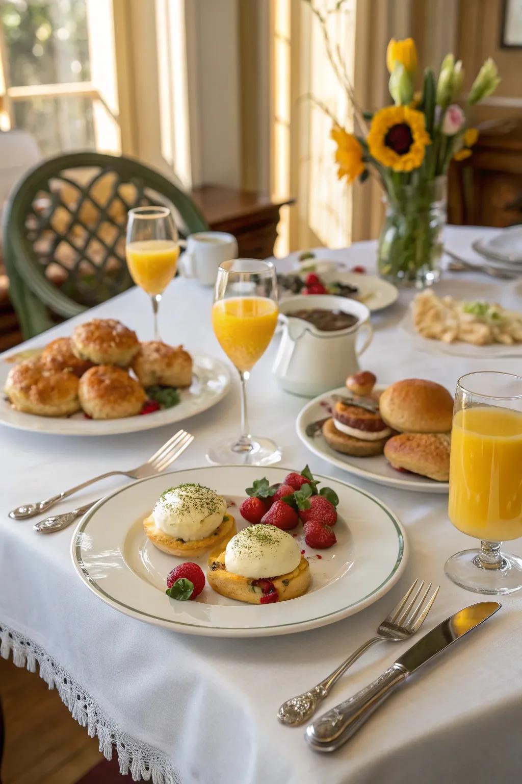 Improve your Easter brunch with tasty gourmet twists.