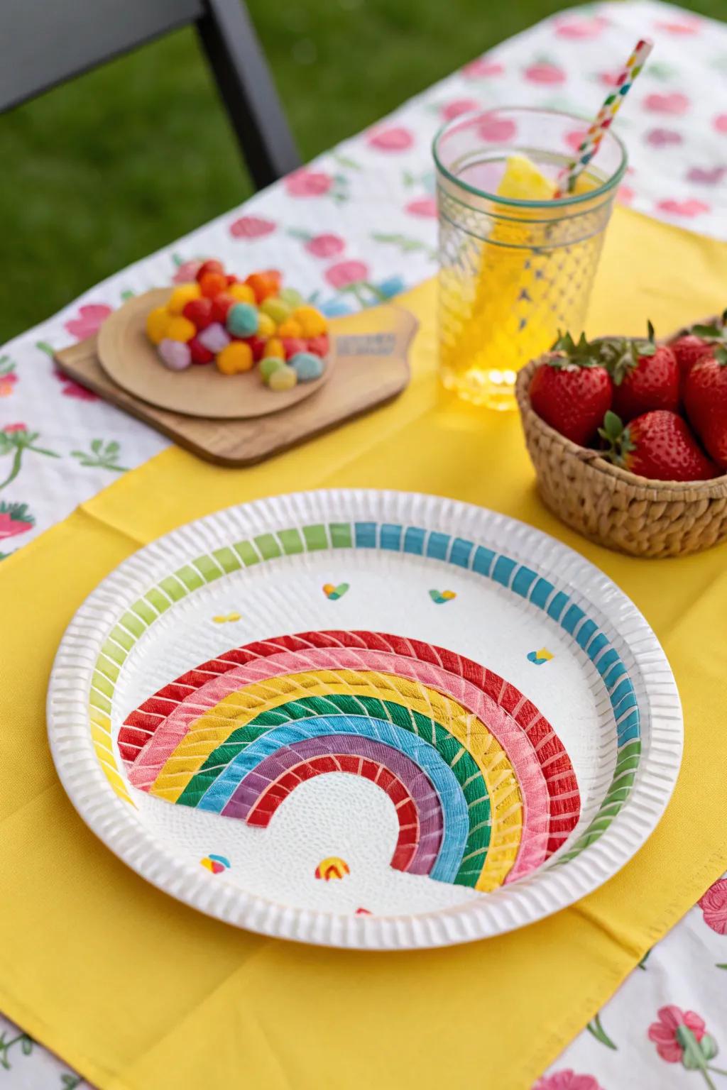 An interlaced chromatic infusion brings color to any setting.