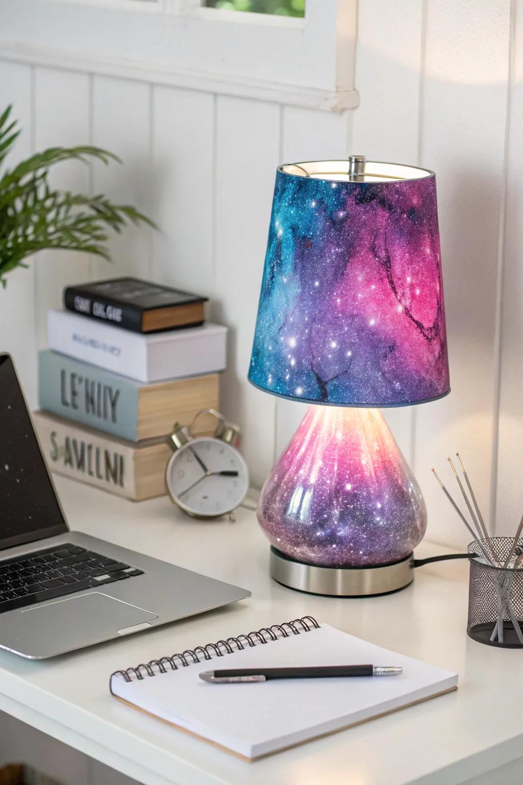 Illuminate your space with a sliver of the cosmos.