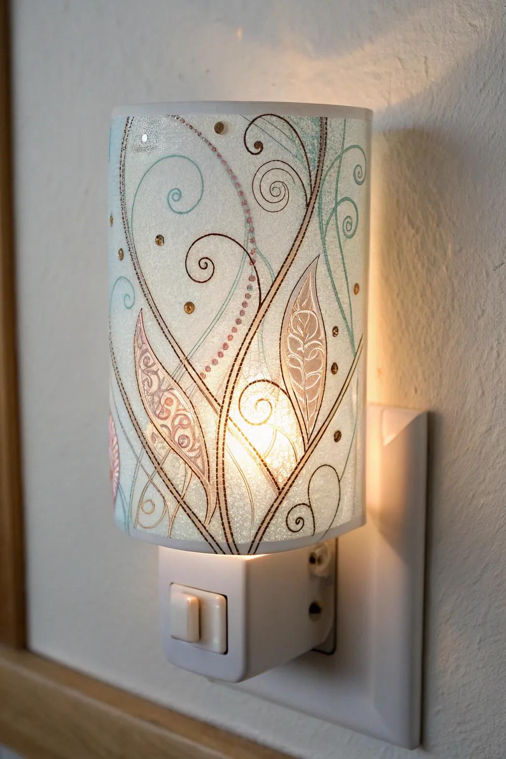 Elevate your space with the elegant flow of abstract swirls, where simplicity aligns with natural allure.