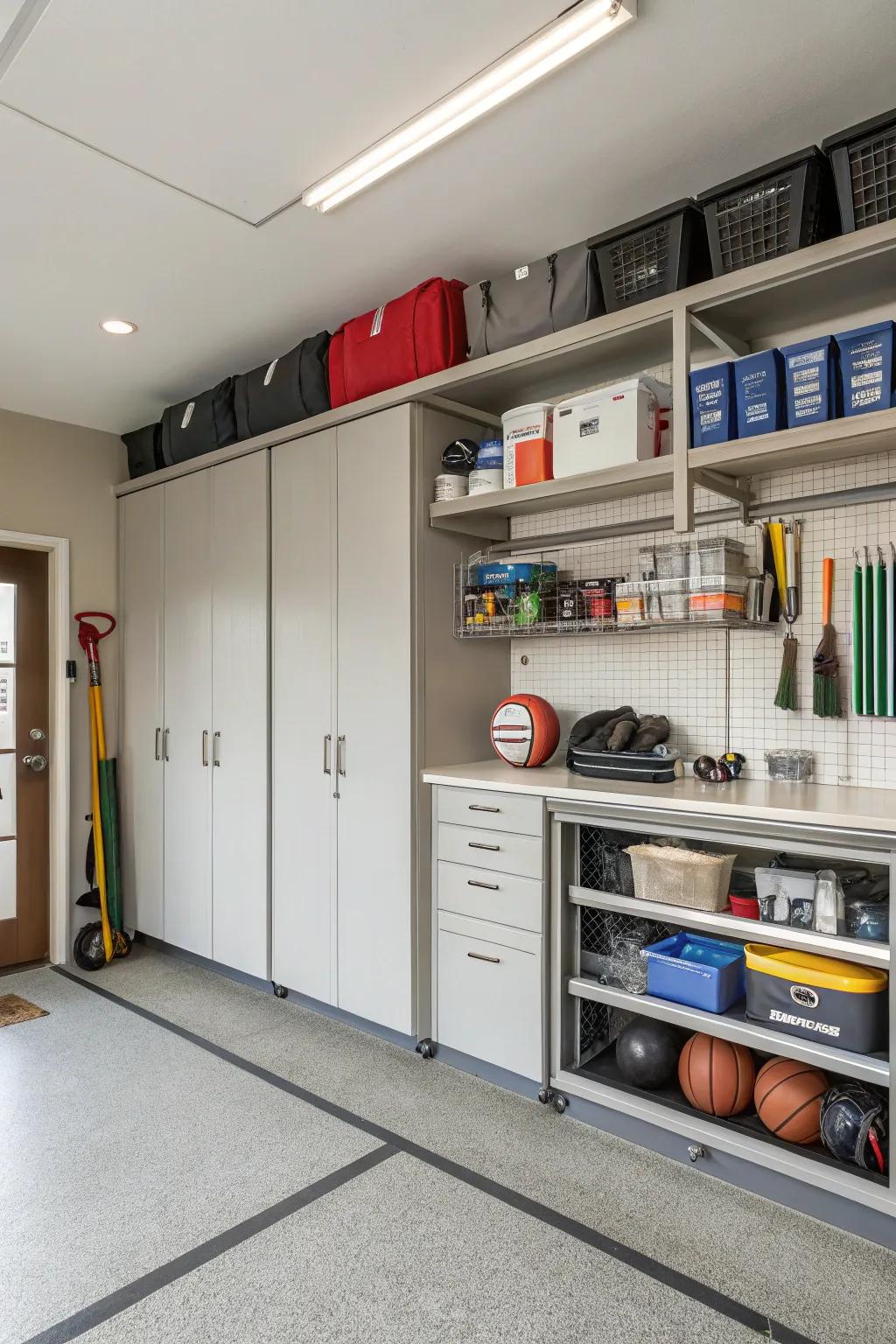 Realize the full potential of your space with efficient, structured storage solutions.