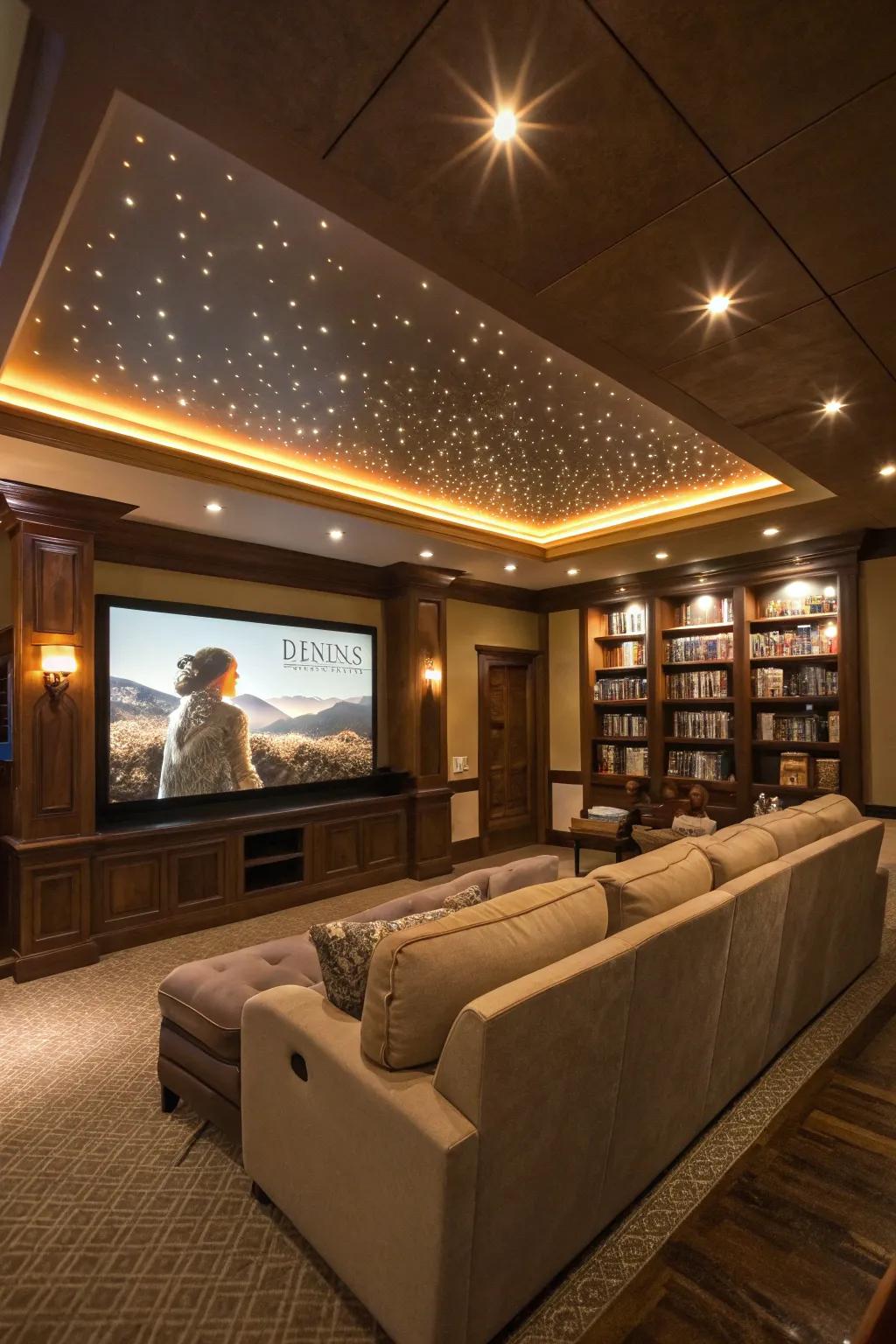 Subtle emphasized illumination contributing a sophisticated attribute.