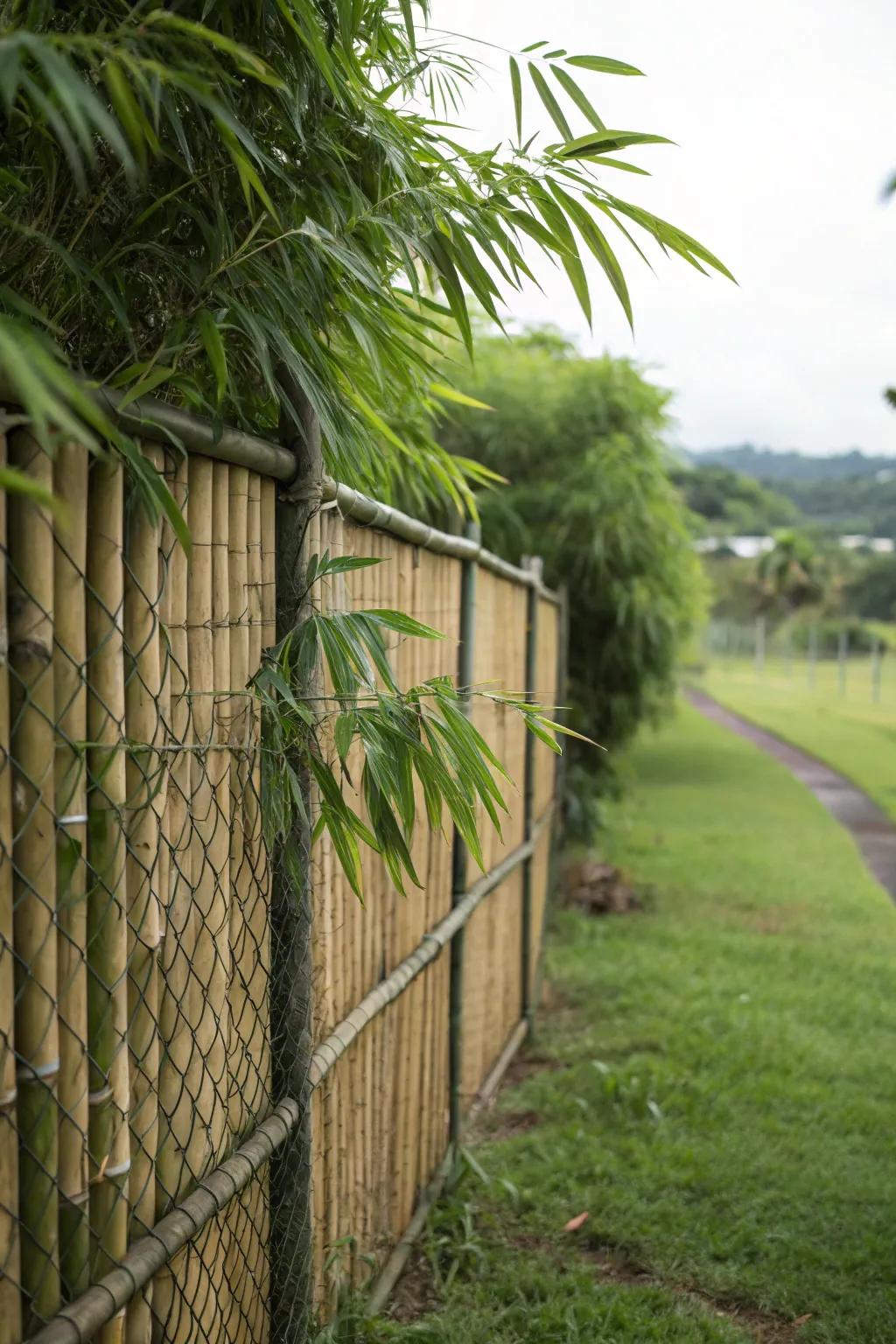 Bamboo transports you to a tropical retreat.