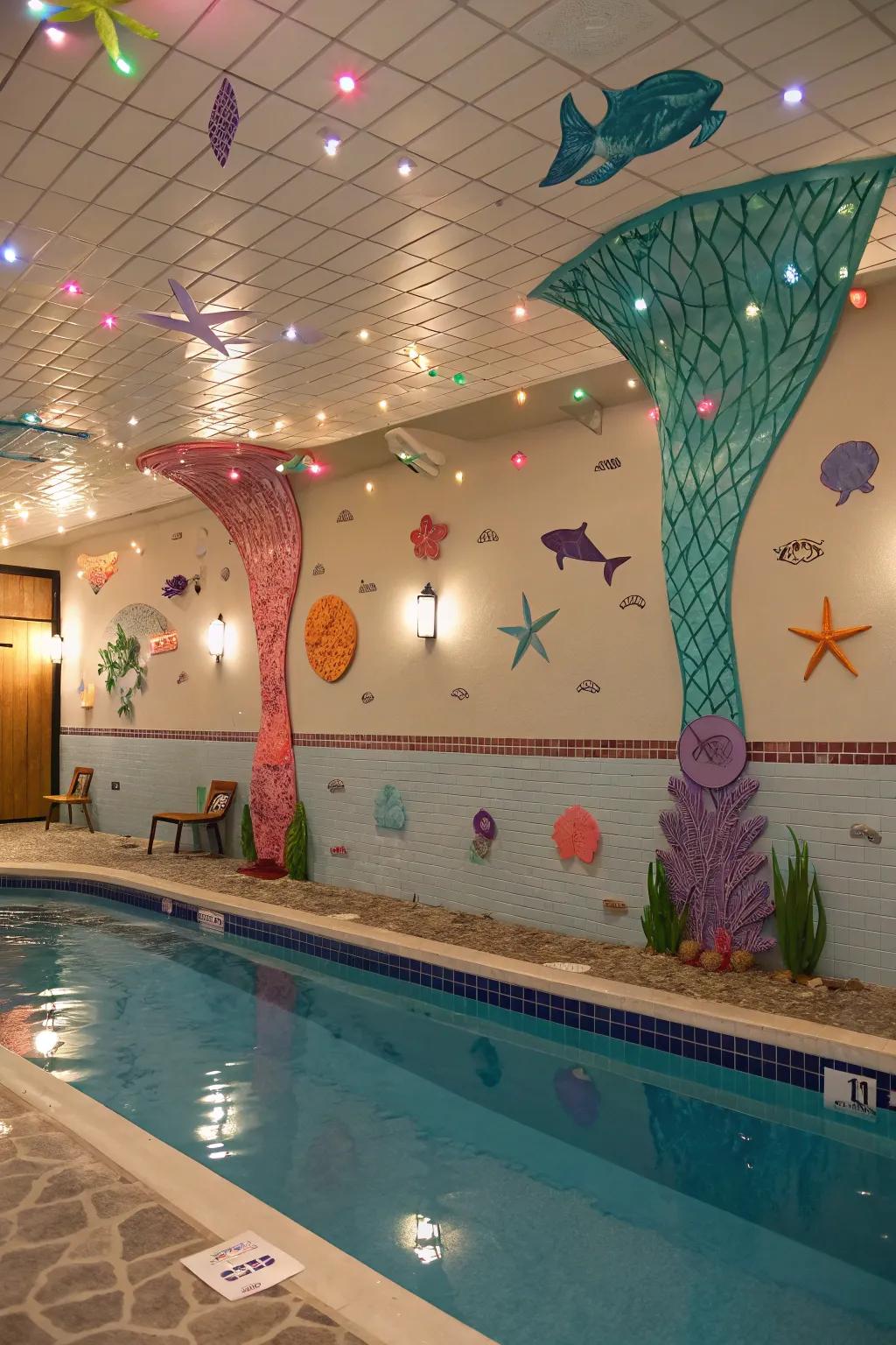 Bring the magic of the ocean indoors with a creatively designed under the sea theme.