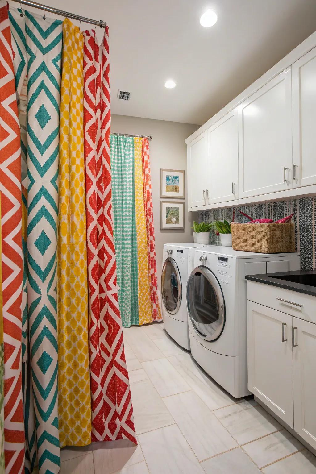 Eye-catching designs can turn your utility space into a stylish statement.