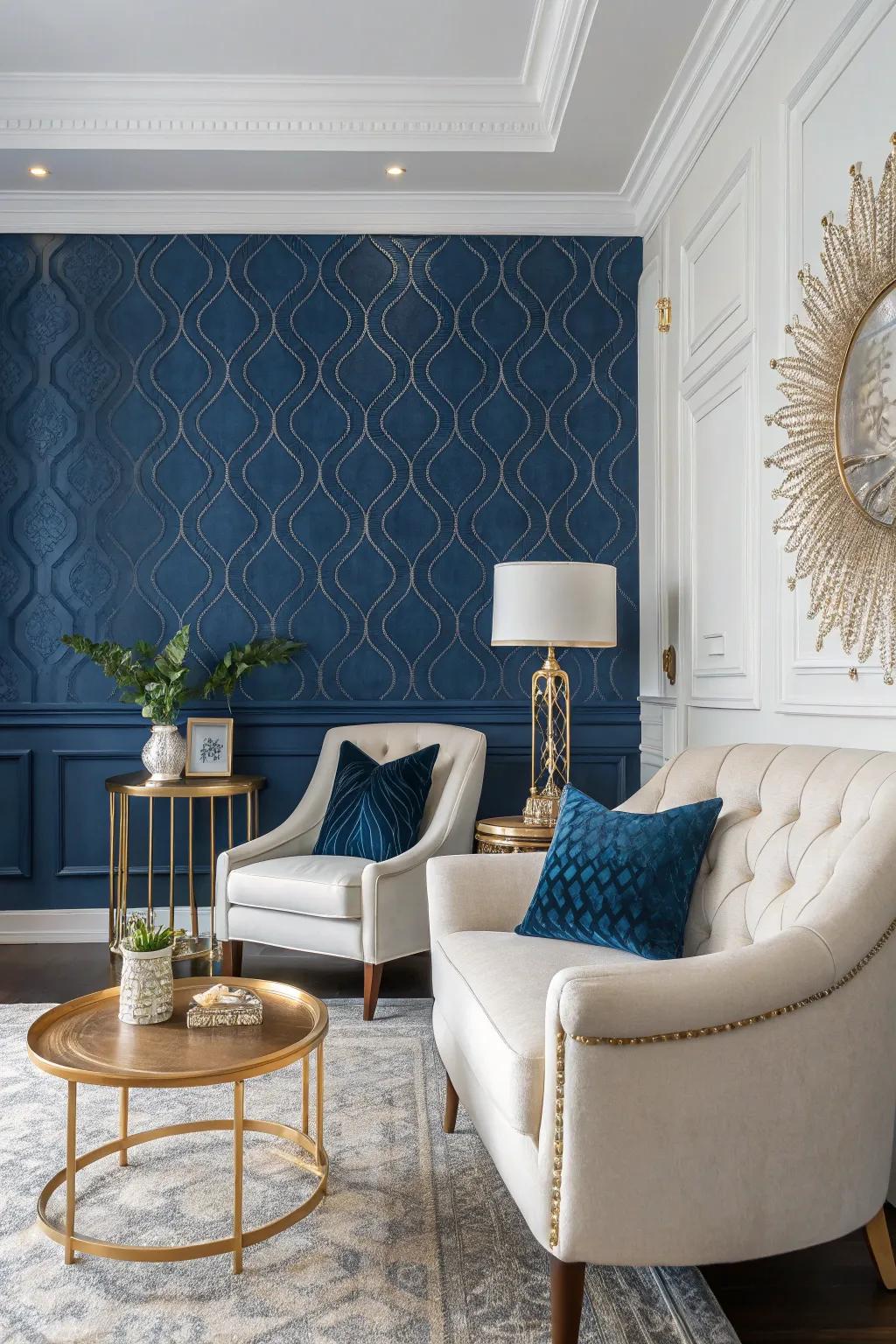 A feature wall has the power to redefine the room’s overall style.