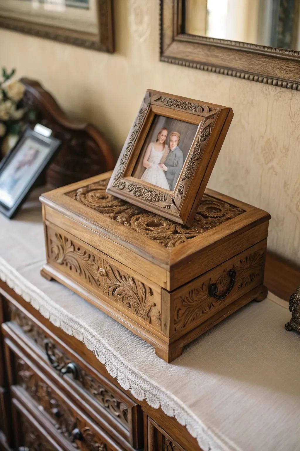 Memory chests are a delightful method to store valuable memories.