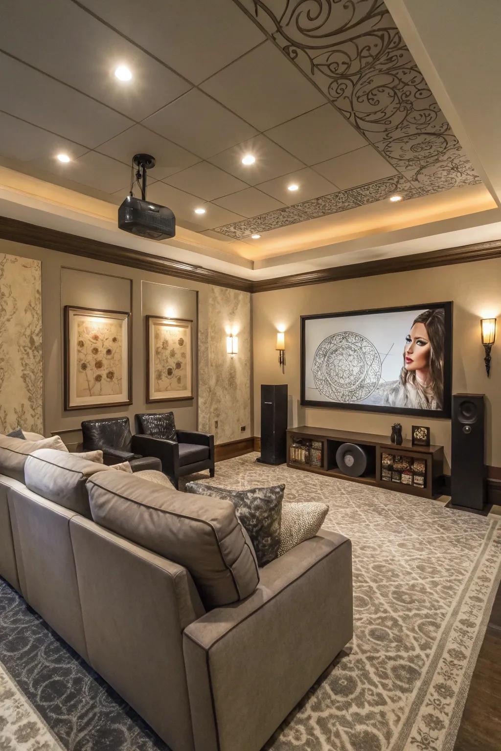 Immerse yourself in sound with a premium audio setup.
