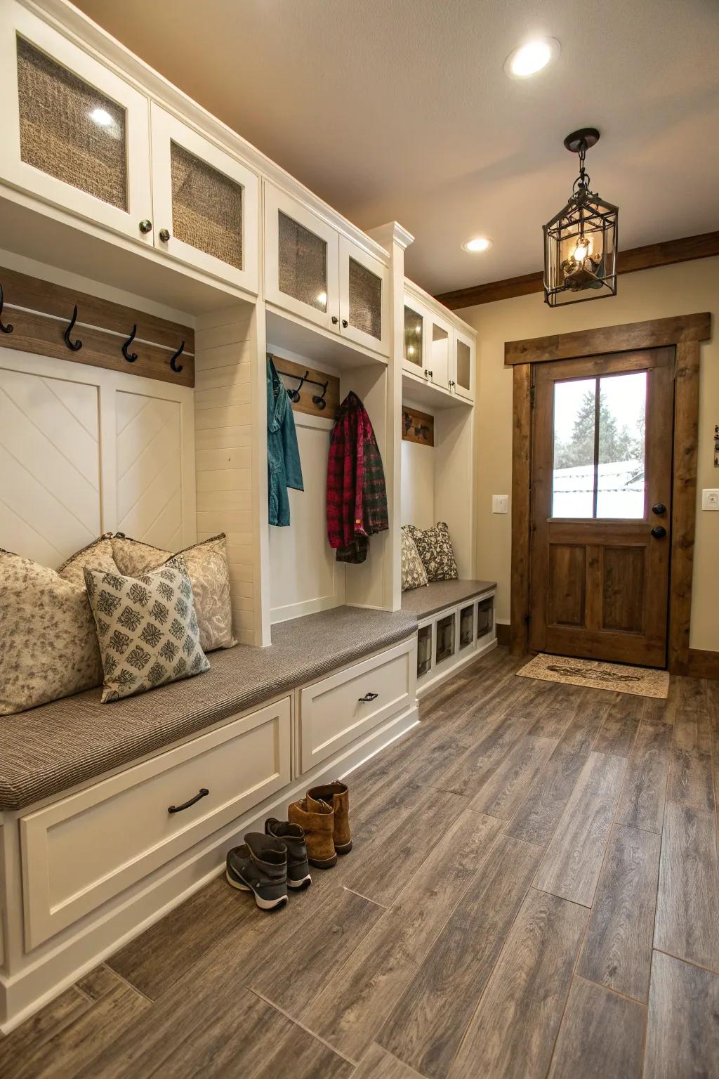 LVP flooring offers the sophistication of wood alongside the robustness of vinyl.