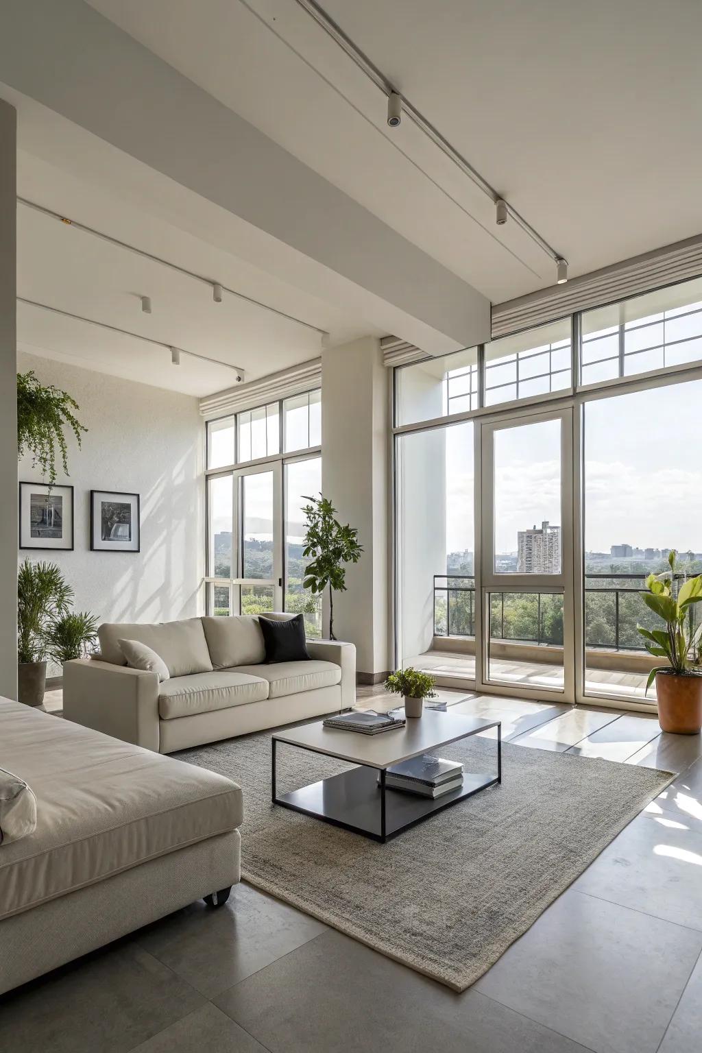Minimalist furniture keeps your space uncluttered and practical.