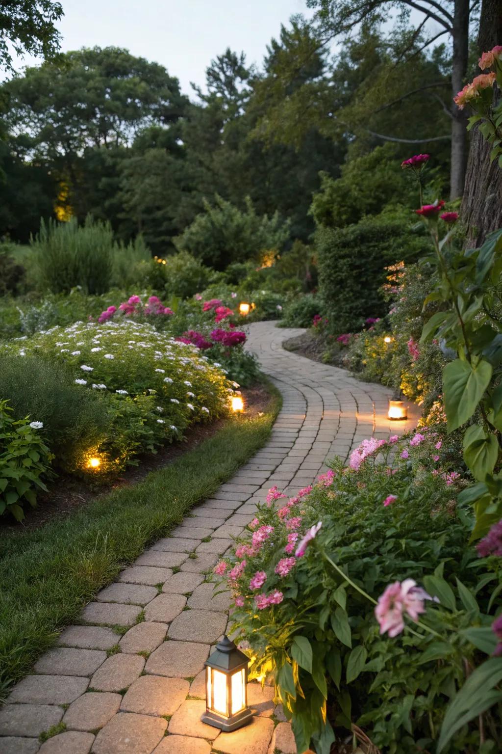 Effortlessly integrate lights with nature.