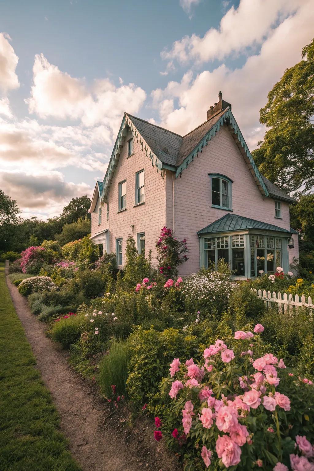 Soft hues introduce appeal and warmth to any home.