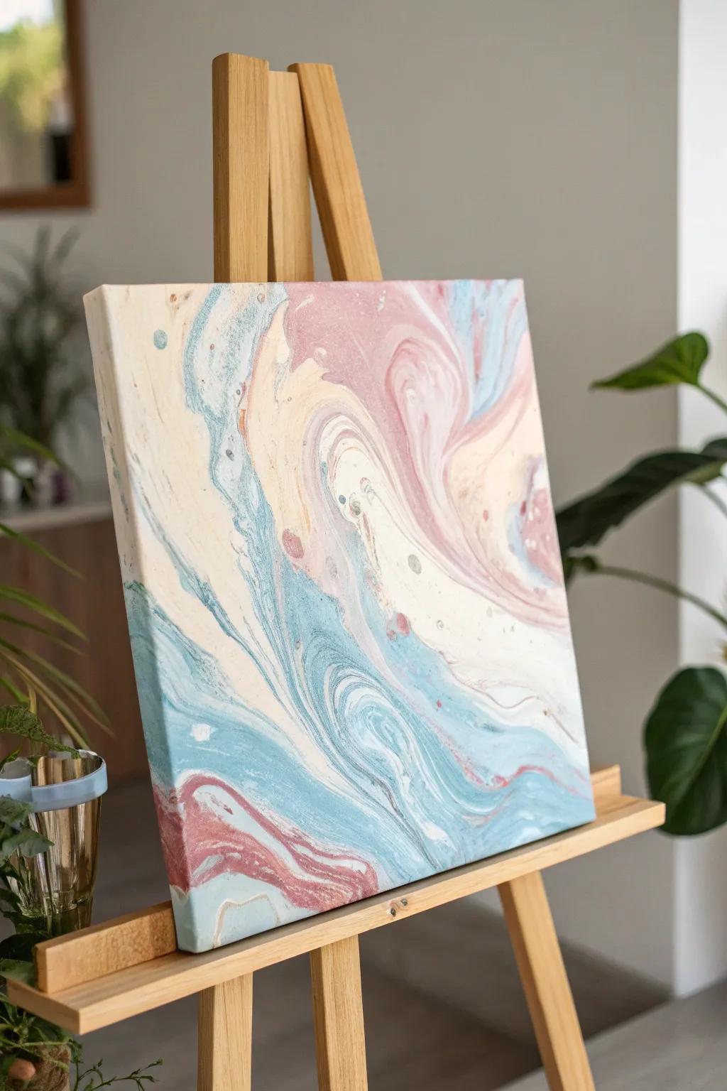 Plunge into the realm of pour painting and unleash your inner creativity with exquisite, abstract designs.