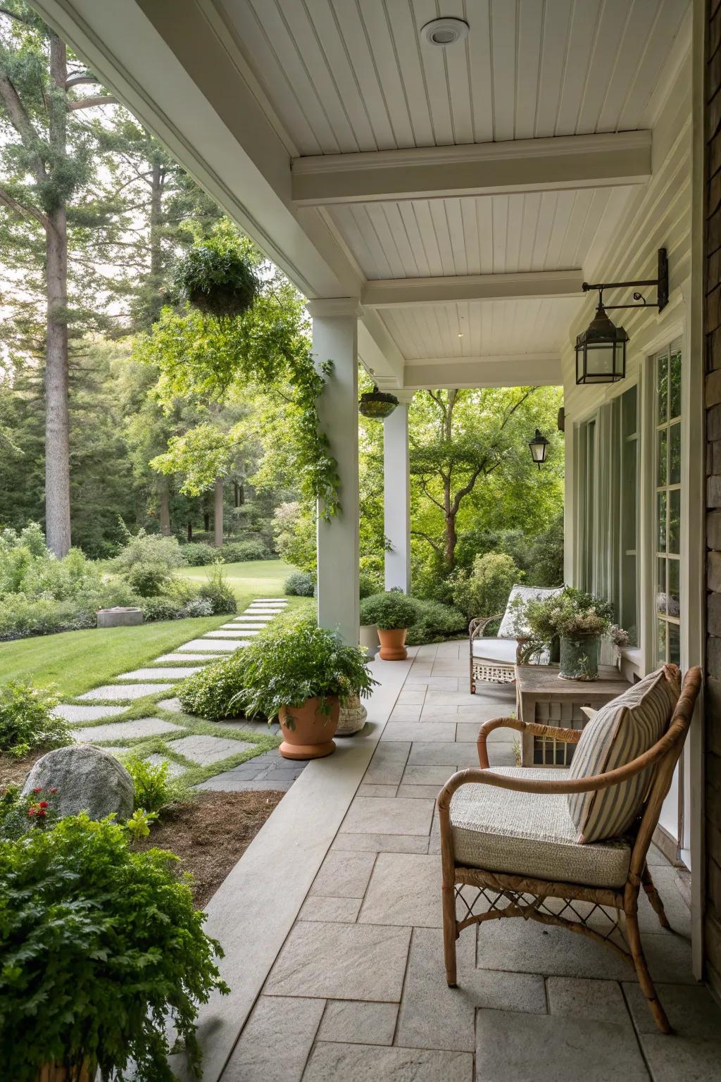 Harmonize outdoor and indoor spaces with an open layout.