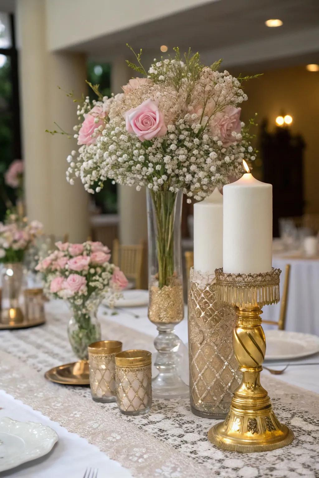 Glass and metallic elements add a touch of sophistication to any setup.
