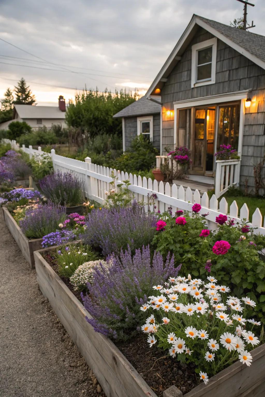 Garden aesthetics add fantasy and romanticism.